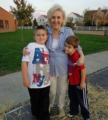 Grandma Sue and boys