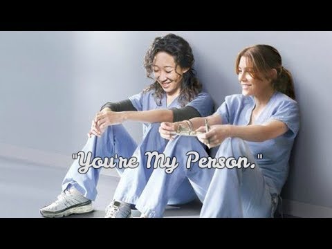 GREY'S ANATOMY: "YOU'RE MY PERSON" MEREDITH & CRISTINA QUOTES ...